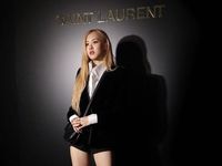 saint laurent blackpink rose