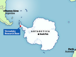 Salju Merah Darah yang Melanda Antartika