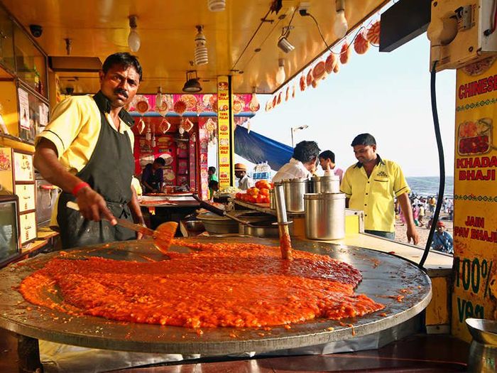 Yummy Enaknya Jajanan  Kaki  Lima  di Kota Mumbai yang Bikin 