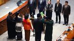 Momen Puan Lantik 3 Anggota PAW Pengganti Menkum HAM-Mensos-Menkominfo