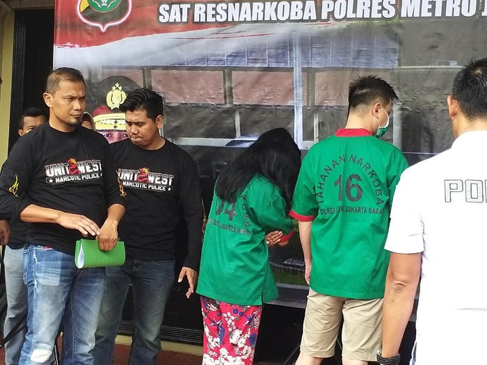 Rilis penangkapan Vitalia Sesha