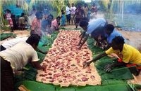 Makanan khas Papua.