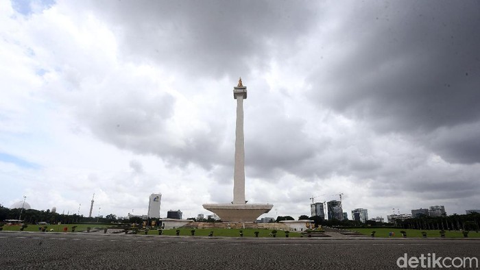 Kawasan Monas yang akan menjadi lokasi balapan Formula-E.