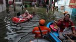 Nestapa Warga Teluk Gong yang Masih Dikepung Banjir