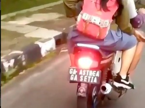 Ada Pelat Nomor Ga Astrea Ga Setia, Pecinta Honda BeAT Komentar