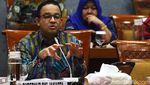 Ekspresi Anies Saat Rapat Bareng Komisi X Bahas Revitalisasi TIM