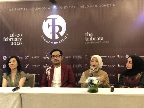Ayu Dyah Andari Ubah Kain Sisa Jadi Gaun Ratusan Juta di Fashion Rhapsody