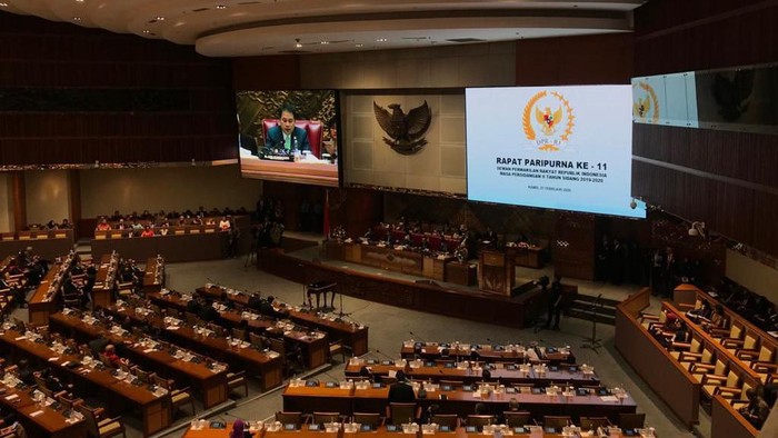 Paripurna DPR (Foto: Zhacky/detikcom)