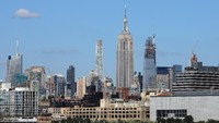 Tripadvisor telah membagikan penghargaan pantai terbaik di awal tahun ini. Empire State Building, New York City di posisi ketiga (Foto: Getty Images/Bruce Bennett)