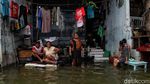Nestapa Warga Teluk Gong yang Masih Dikepung Banjir