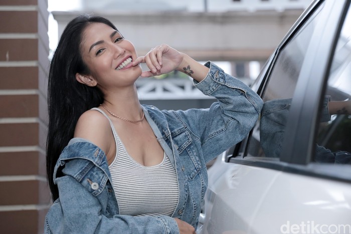 Aulia Sarah Aulia Sarah saat ditemui di kediamannya.