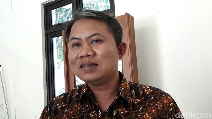 Ketua KPU Kabupaten Gunungkidul, Ahmadi Ruslan Hani, Kamis (27/2/2020).