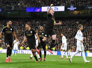 Real Madrid vs Man City: Los Blancos Keok 1-2, Ramos Dikartu Merah