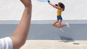 Mengangkat balon. Foto: Tiago Silva