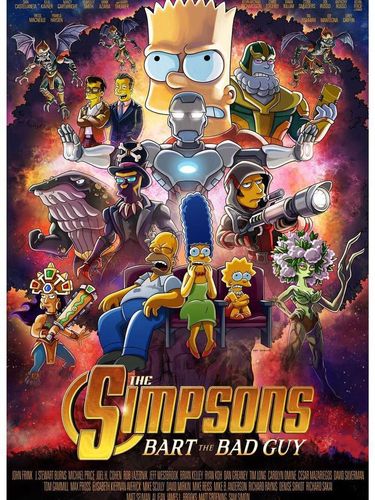 Nyeleneh! Poster The Simpsons Duplikat 'Infinity War'