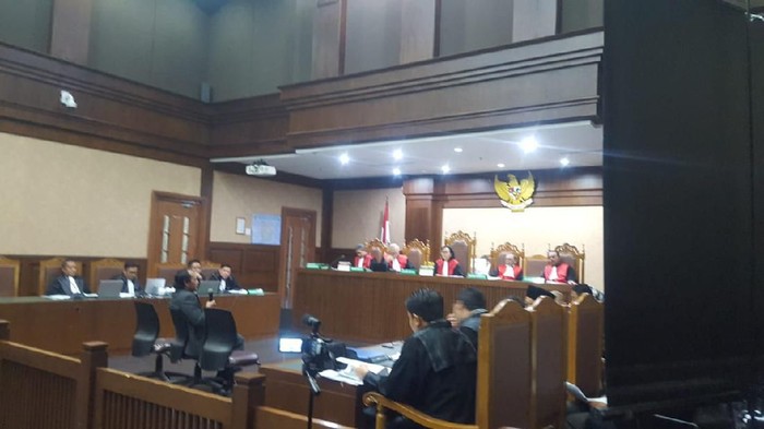 Persidangan di Pengadilan Tipikor Jakarta. (Foto: Zunita/detikcom)