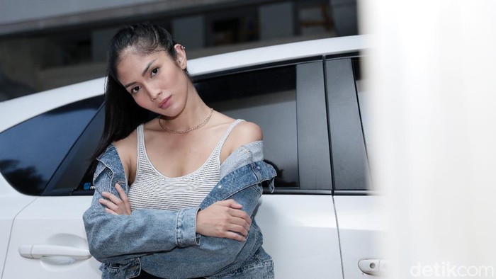 Aulia Sarah saat ditemui di kediamannya.
