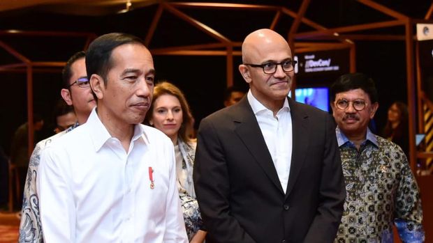 Orang Nomor Satu Microsoft Sambangi RI, Bicara Cloud