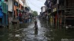 Nestapa Warga Teluk Gong yang Masih Dikepung Banjir