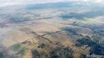 Pemandangan Banjir Rendam Ribuan Hektare Sawah di Karawang