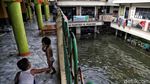 Nestapa Warga Teluk Gong yang Masih Dikepung Banjir
