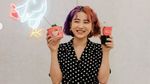 Bikin Gemas! Pose Manis Han Yoo Ra dengan Beragam Makanan