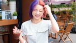 Bikin Gemas! Pose Manis Han Yoo Ra dengan Beragam Makanan