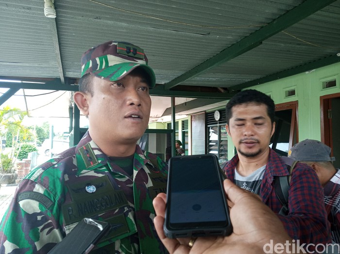 Dandim 1710 Mimika, Letkol Inf Pio L Nainggolan (Saiman/detikcom)