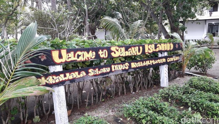 Suasana Pulau Sebaru (M Ilman Nafian-detikcom)