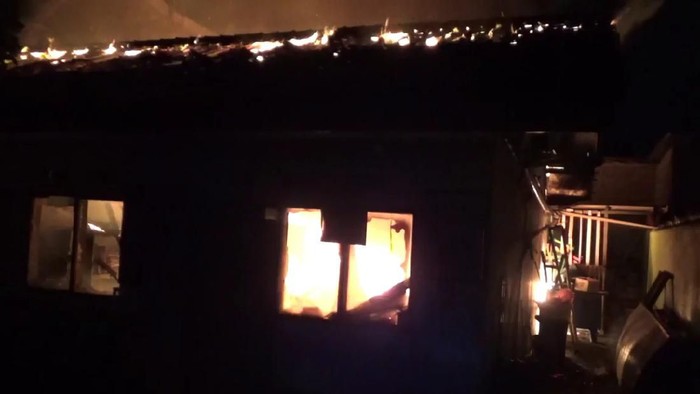 Gedung Puskesmas Yosomulyo Banyuwangi Terbakar