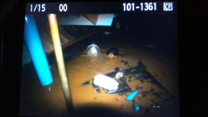 Puluhan rumah di Jatinangor terendam banjir hingga atap