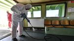 Disinfeksi Corona di Ruang Publik Italia Diperketat