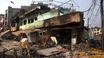Begini Kerusakan Akibat Bentrokan di India