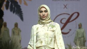 Foto: 12 Koleksi Hijab Ecofriendly Karya Laudya Cynthia Bella