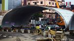 Melihat Progres Terkini Proyek Flyover Gaplek Pamulang