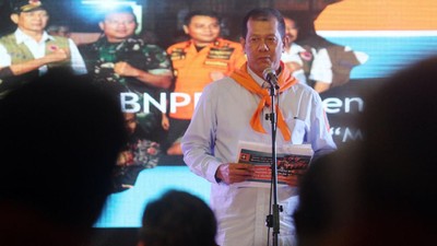 Aksi Kepala BNPB di Malam Sahabat Wanadri