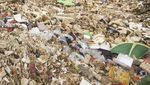 Jorok! Kali Licin di Depok Tertutup Sampah