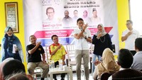 Sandiaga juga mengatakan bahwa bisnis kuliner memberikan kontribusinya hingga 65%. Istimewa/OK OCE.