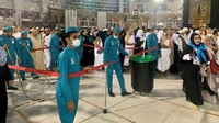 Langka penyetopan yang dilakukan pemerintah Arab Saudi ini belum pernah terjadi sebelumnya. Abdel Ghani BASHIR / AFP.
