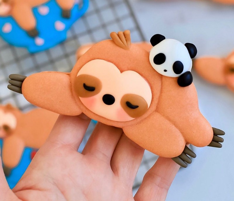 macaron lucu