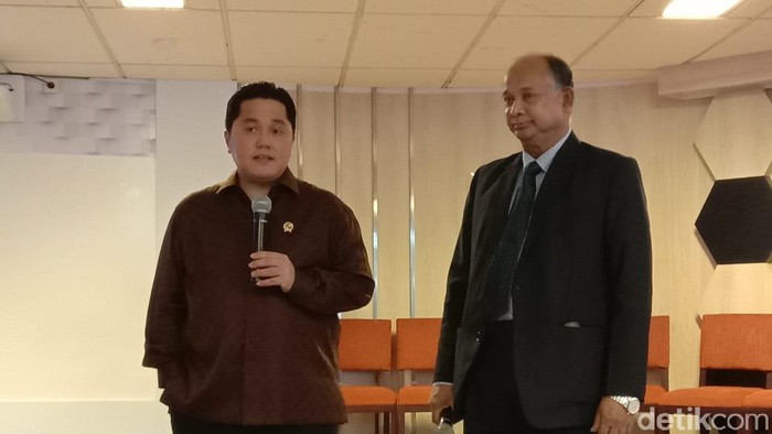 Menteri BUMN Erick Thohir dan Menteri KA Bangladesh