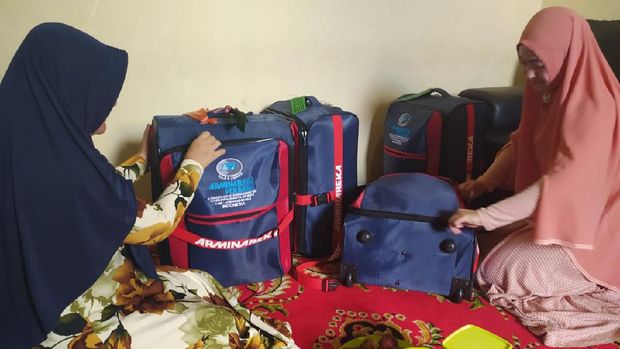 Koper-koper yang dipersiapkan/