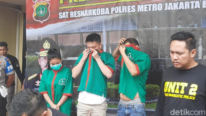 Rilis Kasus Narkoba Vitalia Sesha