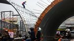 Melihat Progres Terkini Proyek Flyover Gaplek Pamulang