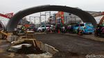 Melihat Progres Terkini Proyek Flyover Gaplek Pamulang
