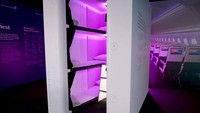 Bunk bed ini akan diberi nama Economi Skynest. Ada pun teknologi yang digunakan adalah pod bed, semacam kapsul. (Air New Zealand)