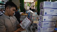 Harga masker yang sempat menyentuh sekitar Rp 1,7 juta per kotak untuk jenis N95.