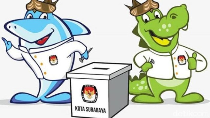 Logo Pilwali Surabaya (KPU)