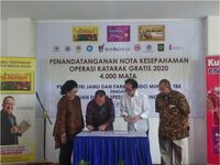 Gaet Perdami, Sido Muncul Targetkan Operasi 4.000 Mata Katarak