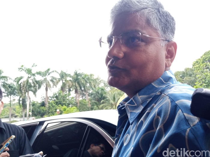 Duta besar India untuk Indonesia Pradeep Kumar Rawat. (Kadek Melda Luxiana/detikcom)